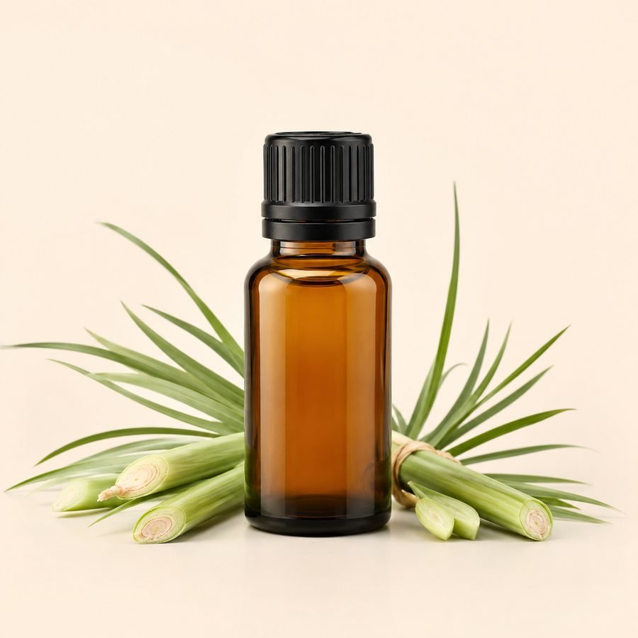 citronella essential oil bottle