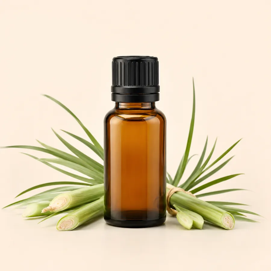 Amber bottle of Citronella Oil from BEMIHUB Naturals